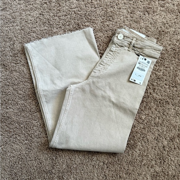 Zara Denim - Zara Tan Denim Pants
